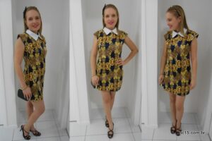 Vestido da China para o meu look jantar com o boy