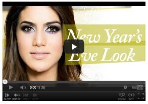 Maquiagem para o ano novo