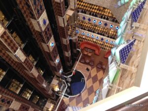 Curtindo férias no navio…