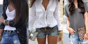 50 inspirações para usar shorts jeans