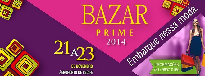 Panfleto do Bazar Prime 2014