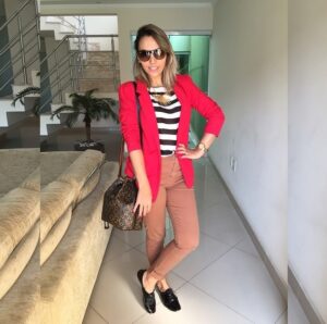 Caprichou no look com Janaína Almeida