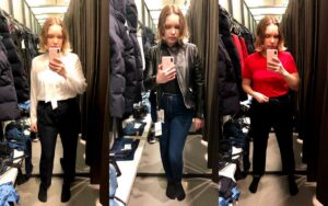 Cinco looks no provador da Zara Canadá