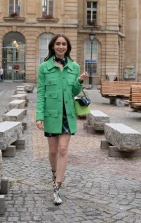 The green coat